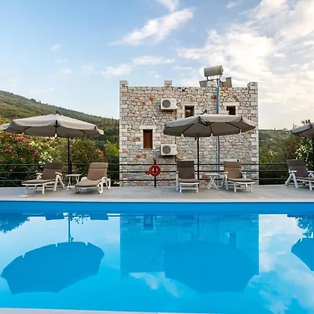 Mani Seastone Luxury Villas - Escape By The Pool 빌라 Kotronion (West Mani)