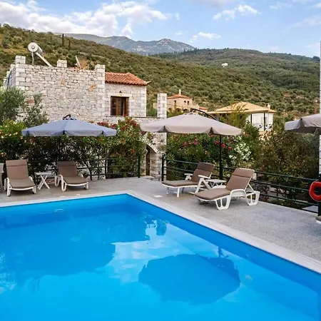 Mani Seastone Luxury Villas - Escape By The Pool Kotronion (West Mani)
